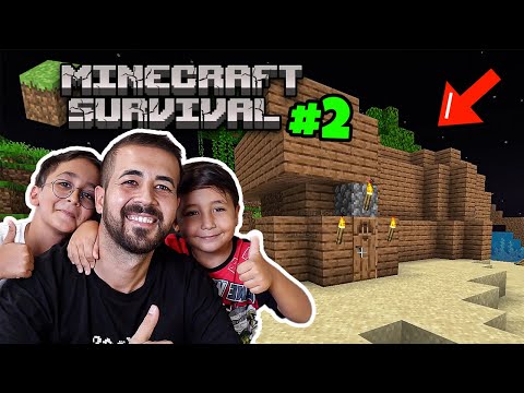 Yeni Ev ve Tarla Yaptık 😄 | Minecraft Öğreniyorum Bölüm 2 | Minecraft Survival