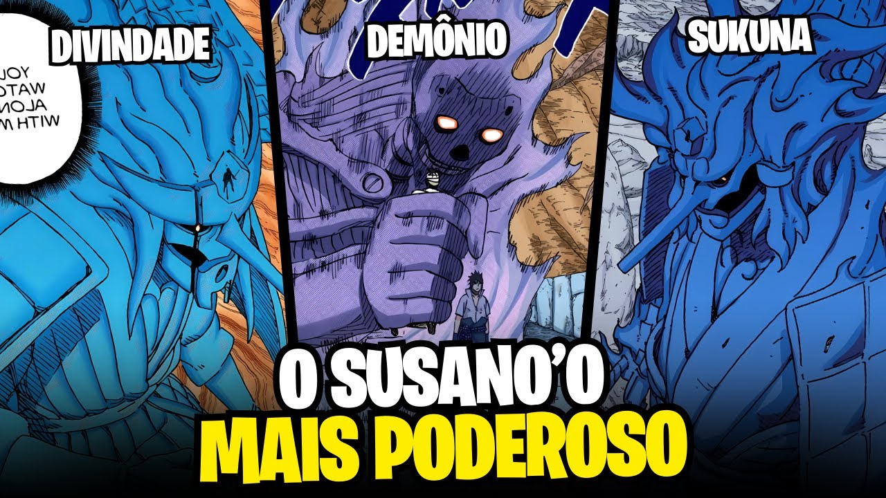 O SUSANO'O MAIS PODEROSO EM NARUTO (Explicando os pontos fortes e fracos da técnica)