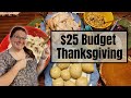 Full Thanksgiving Feast For Under 25