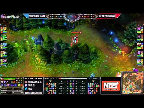 Counter Logic Gaming (CLG) vs Vulcun (VUL) || MLG Anaheim NA LCS Summer 2013 W3D1 || Full Game HD