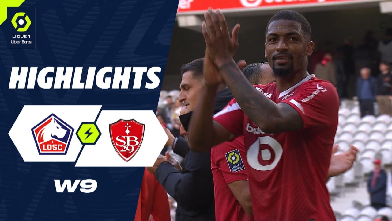 LOSC Lille vs Brest highlights