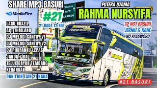 Download lagu 😋 SHARE BASURI RAHMA NURSYIFA 12 NOT BASURI BRAZIL APT‼️ MP3 BASURI TERBARU BUSSID mp3