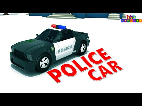 Police car for children - Sergeant Cooper the Police Car Video