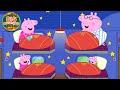 Peppa Pig Goes On A Night TRAIN Sleepover Adventure Tales Cartoon For Kids 20 Minutes