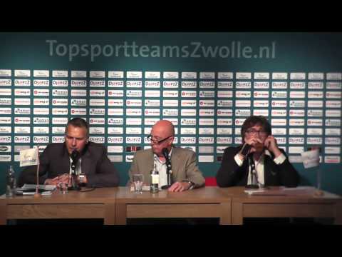 Persconferentie Landstede Basketbal - Challenge Sports Rotterdam