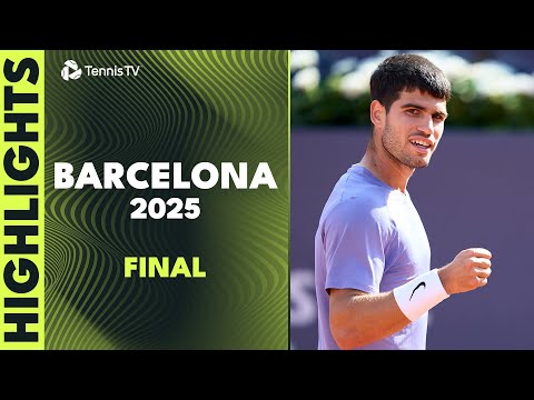 Carlos Alcaraz vs Holger Rune For The Title! 🏆 | Barcelona 2025 Final Highlights