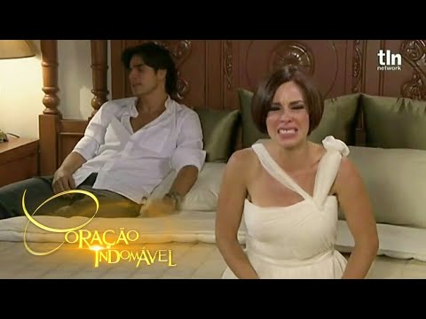 Coração Indomável - Simone passa a noite de núpcias infeliz