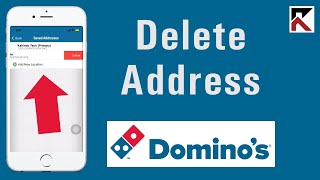 How To Delete Your Address On Domino’s Pizza  App