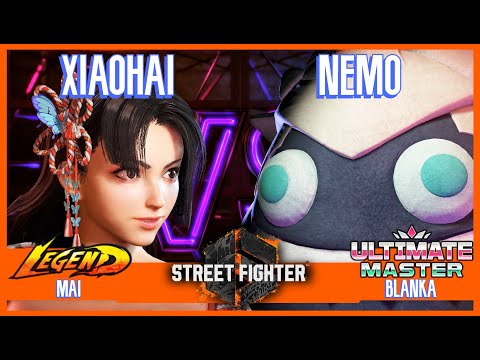 SF6 Match ♦ XIAOHAI (Mai) 🆚 NEMO (Blanka) ♦ High level matches
