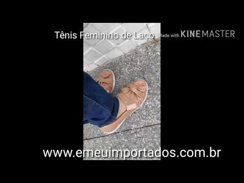 TÊNIS FEMININO DE LAÇO