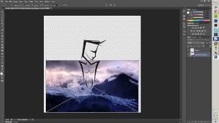 The Girl that Cant Be Moved | Photo-Manipulation (illustrator CS6, Photoshop CS6)