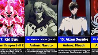 Top 50 Strongest Anime Villains Of All Time!