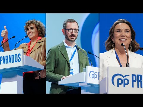 Intervención de los portavoces del PP en las instituciones españolas y europeas