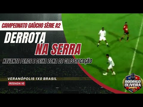 XAVANTE FORA DO G-8! BRASIL DE PELOTAS PERDE PARA O VERANÓPOLIS
