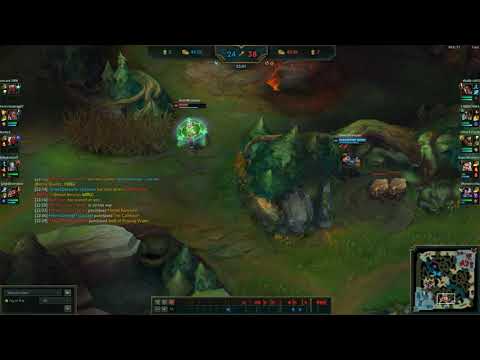 Qiyana Is Near A Bush In A Nutshell