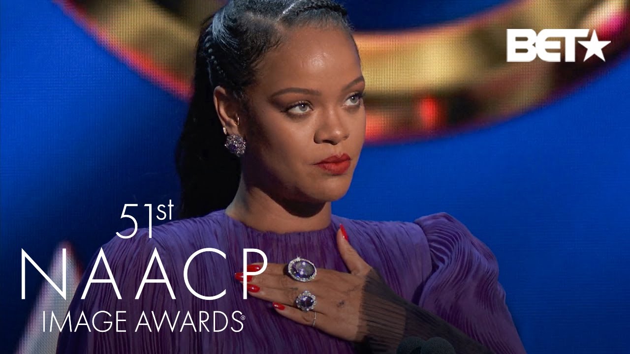Rihanna Says Tell Your Friends Of Other Races To "Pull Up" For Black Issues | NAACP Image Awards thumnail