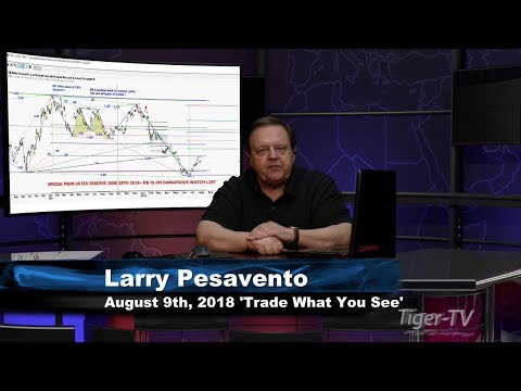 August 9th Trade What You See with Larry Pesavento on TFNN - 2018