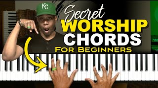 Secrets to Beginner Piano Chords For Worship | 5 Examples