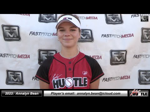 2023 Annalyn Bean 3.5 GPA - Athletic Pitcher and Outfielder Softball Skills Video - Lady Hustle 16U
