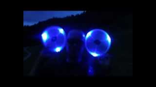 preview picture of video 'Night-Time Disc Golf in Ofterschwang'