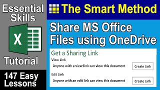 8-6: OneDrive, Share Microsoft Office Files as Read Only or Read/Write