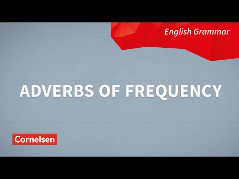 Adverbs of frequency