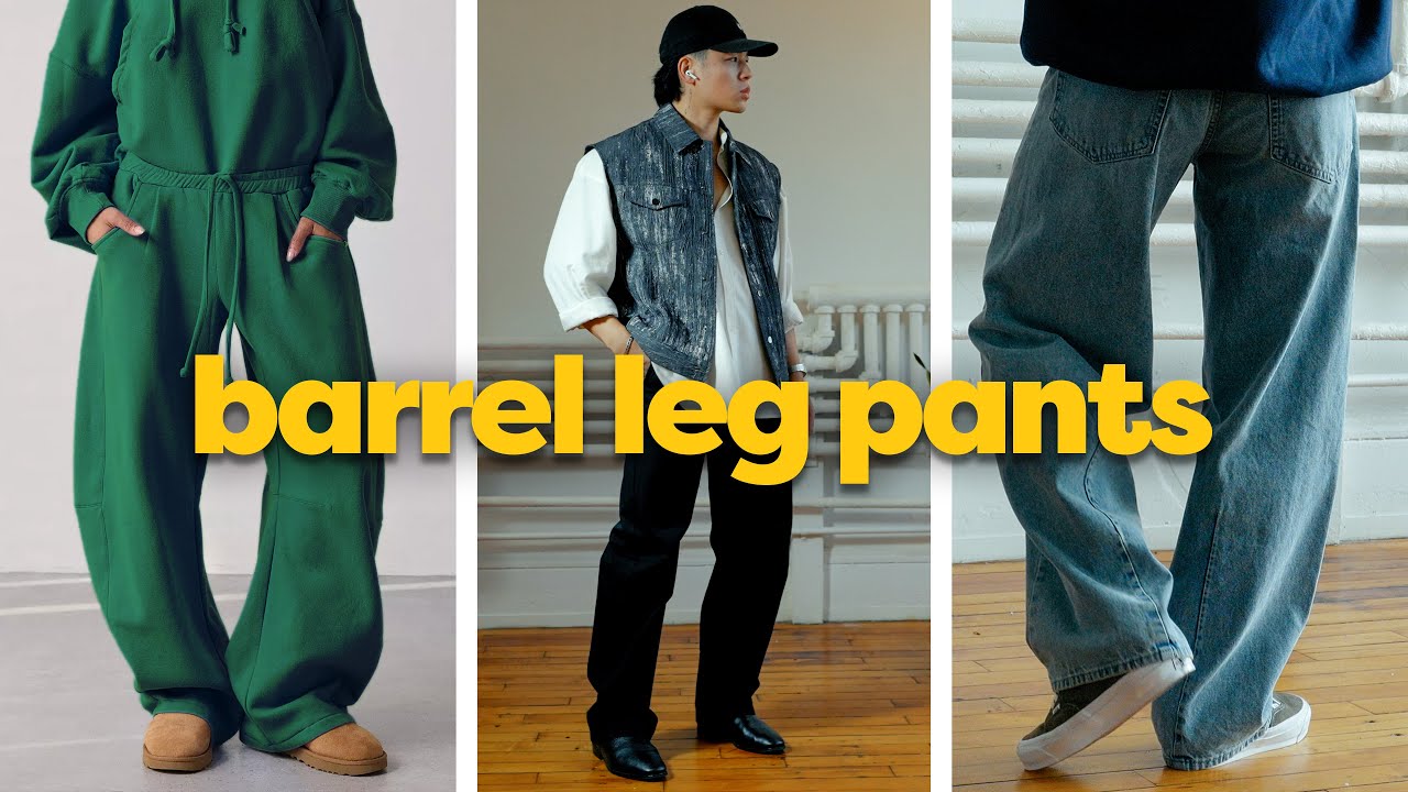How To Style Barrel Leg Jeans/Pants