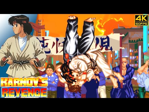 Karnov's Revenge - Ryoko Kano (Arcade / 1994) 4K 60FPS