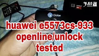 huawei pocket Wi-Fi e5573cs-933 unlock with tested firmware