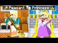 From PEASANT to PRINCESS in Minecraft!