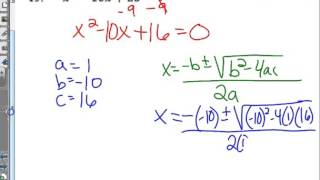 Algebra Unit 9 Study Guide Part 1