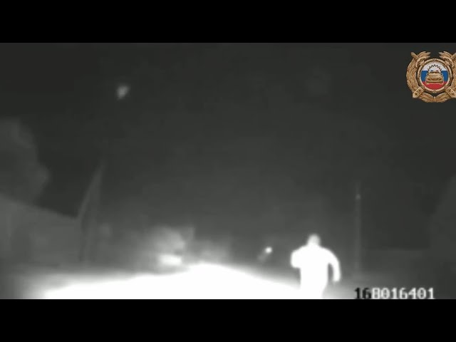 В посёлке Усть-Ордынском полиции пришлось бегом догонять водителя иномарки