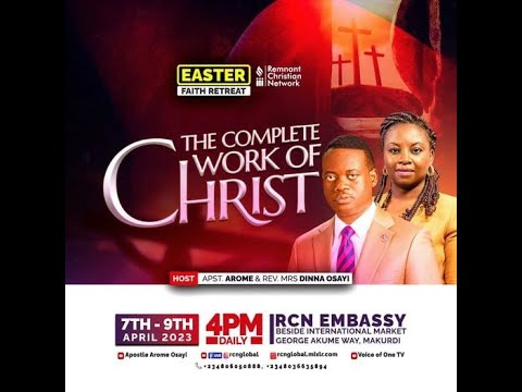 APOSTLE AROME OSAYI || EASTER MONDAY SERVICE || 10TH APRIL 2023
