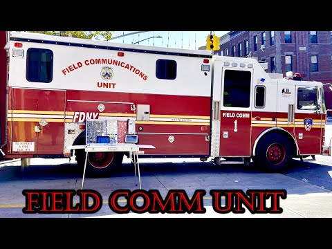 🌟 FLEET FRIDAY 🌟 FDNY FIELD COMMUNICATIONS UNIT 1