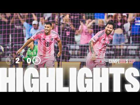 Highlights: Inter Miami 2-0 Cruz Azul | Campeones Cup Final