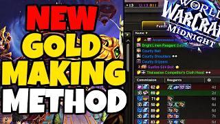 My NEW Strategy To Making Gold With ALTS in Midnight WoW!