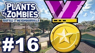 All Medals in Town Center! - Plants vs. Zombies: Battle for Neighborville - Gameplay Part 16