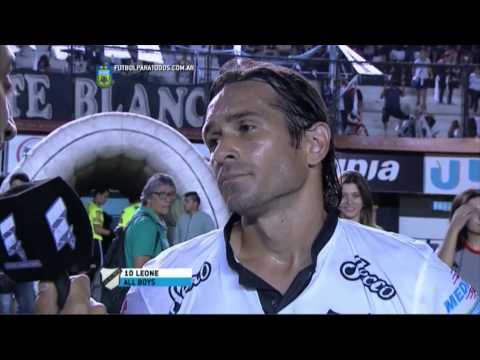 Leone: "Otra actitud". All Boys 0 - Ferro 0. Fecha 12. Primera B Nacional 2015. 2015.