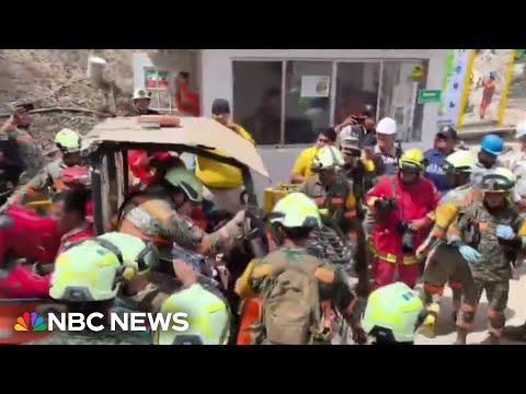 Rescue crews save miner after 14 days trapped in cave