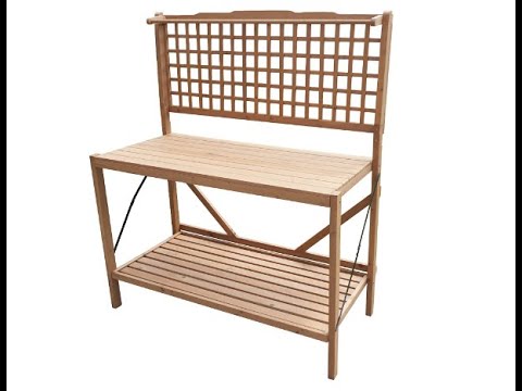 Foldable Potting Bench - Overview