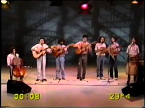 Grupo Quillay - El Cautivo de Til Til (Patricio Manns) - Canal 4 - Montevideo, Uruguay - 1989