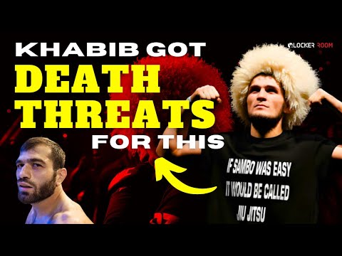 The Story Behind Khabib's Controversial T-Shirt | Sambo vs Jiu-jitsu  and Eldar Eldarov | UFC