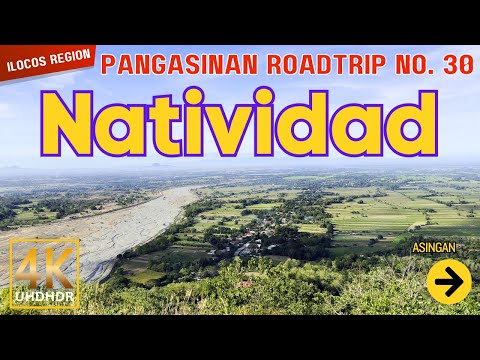 NATIVIDAD Pangasinan Road Trip No. 30 | Ilocos Region, Philippines | 4K Driving Tour