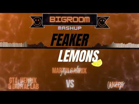 Martin Garrix, GTA & Ahzee - Animals Hit Wings [Lemons Mashup]