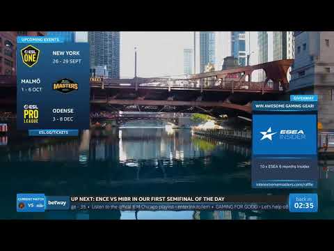 CS:GO - Ence vs. Mibr - IEM Chicago 2019 - Semi-finals