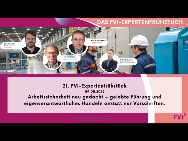 21th FVI Expert Breakfast