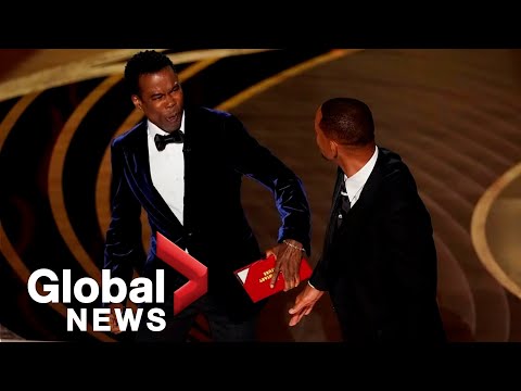 Oscars 2022: Will Smith slaps Chris Rock in shocking on-stage confrontation