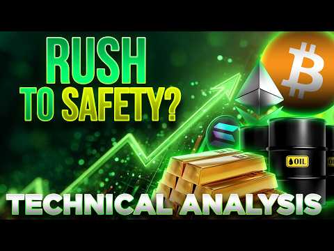 Rush To Safety?📉Crypto Technical Analysis @EvanAldo