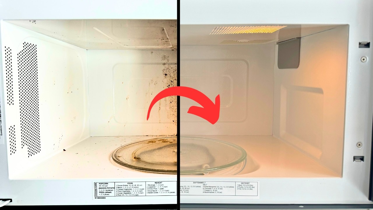 How to Easily Clean your Microwave (Like a Pro)