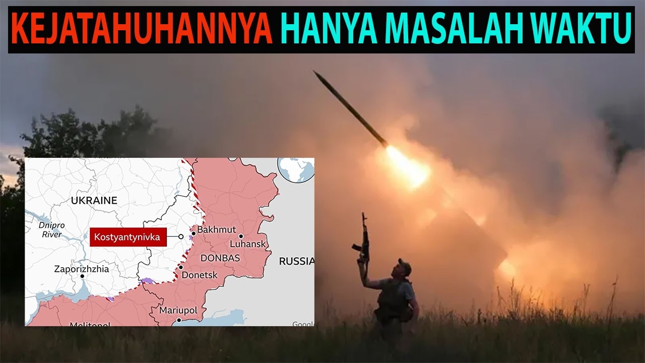Rusia Mulai Kepung Kostyantynivka